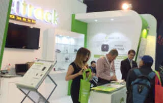 Expo Seguridad Meitrack booth view