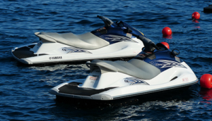 Jet skis with GPS Trackers